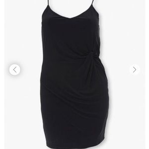 Forever 21 Side Twist Black Dress size 3X